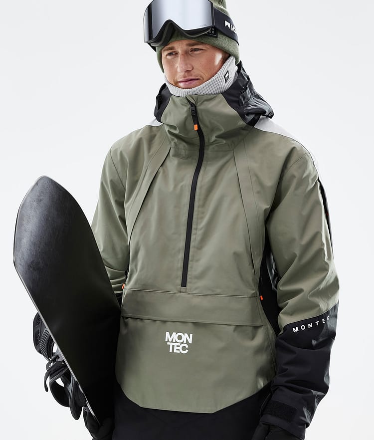 Montec Apex Snowboardjacke Herren Greenish/Black/Light Grey, Bild 2 von 10