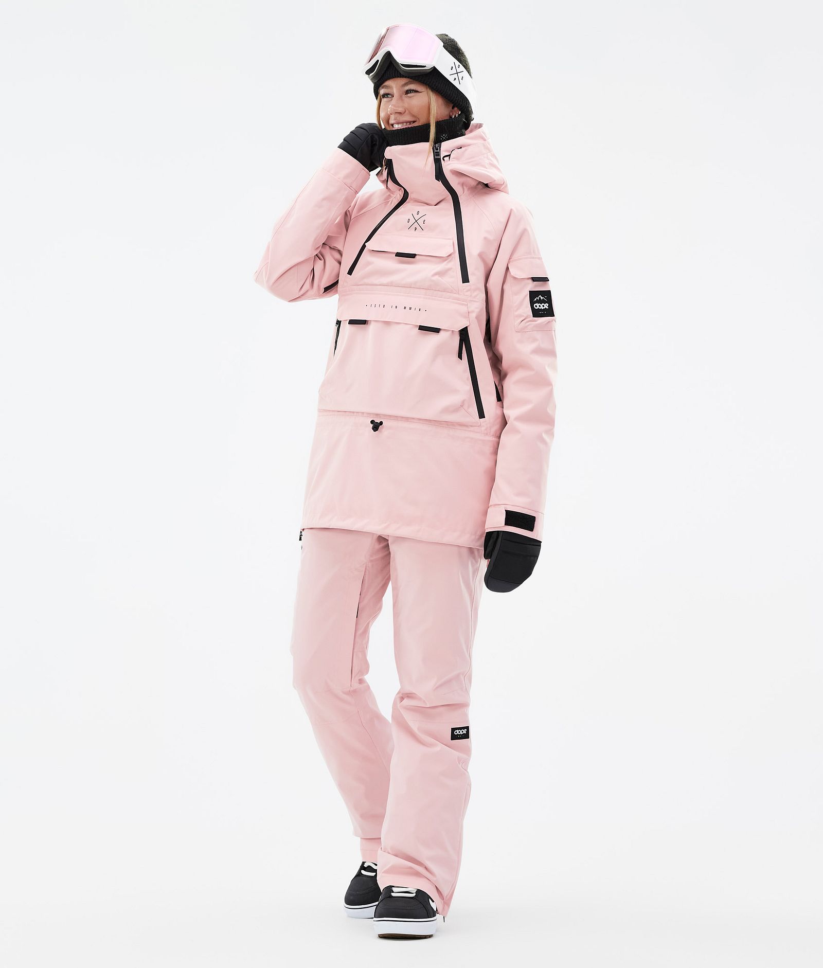 Dope Akin W Snowboardjacke Damen Soft Pink, Bild 2 von 8