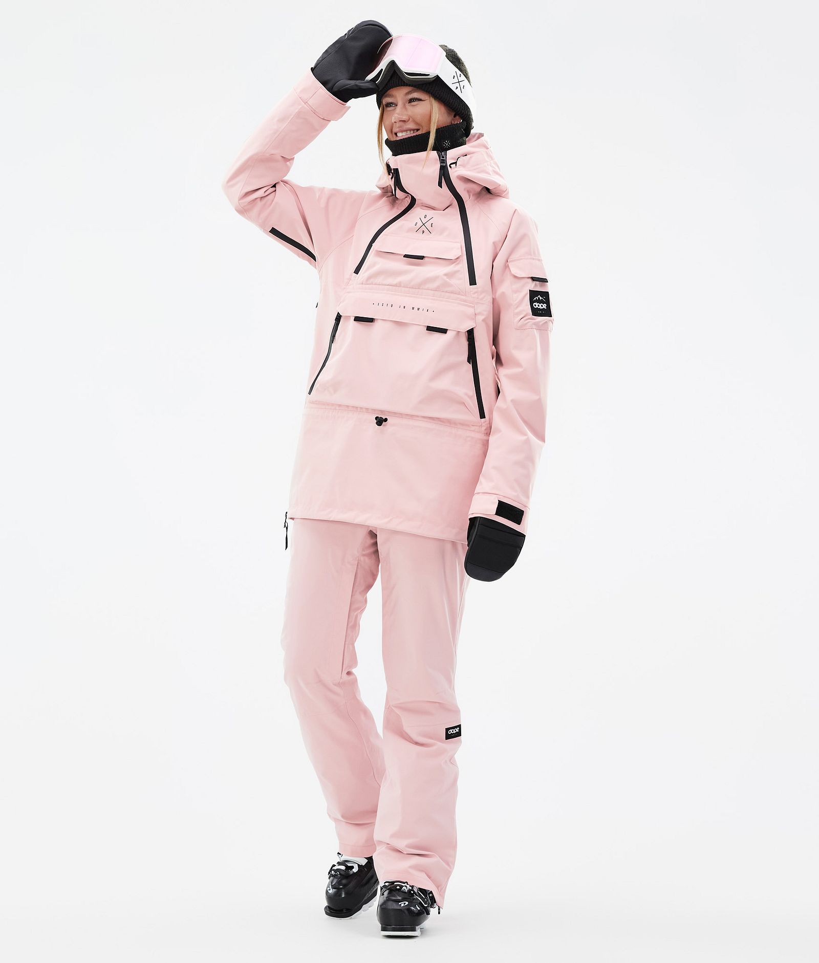 Dope Akin W Skijacke Damen Soft Pink, Bild 2 von 8