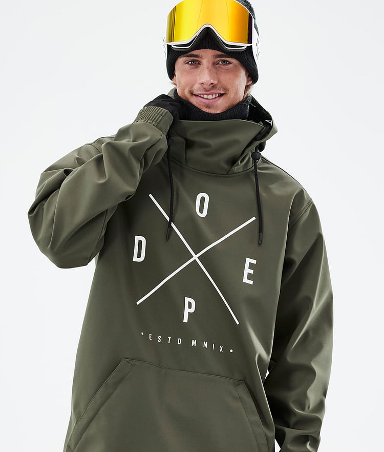 Dope Yeti Snowboardjacke Herren 2X-Up Olive Green, Bild 2 von 8