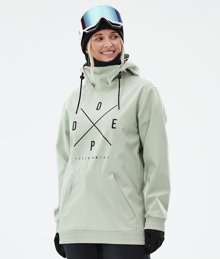 Dope Yeti W Snowboardjacke Damen 2X-Up Soft Green, Bild 1 von 7