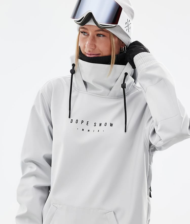 Dope Yeti W 2022 Snowboardjacke Damen Range Light Grey, Bild 3 von 8