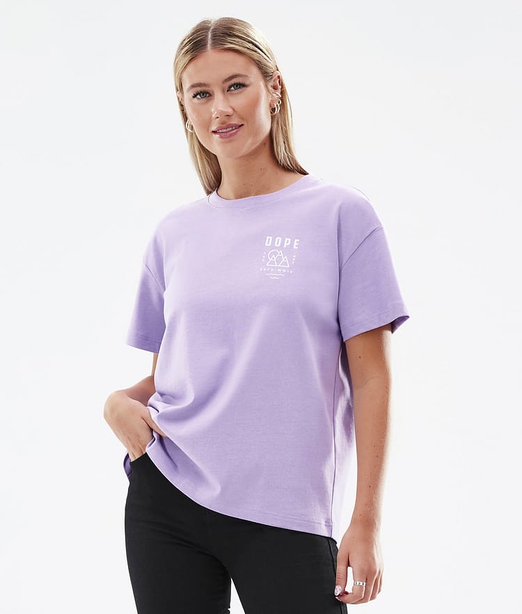 Dope Standard W 2022 T-Shirt Damen Summit Faded Violet, Bild 2 von 5