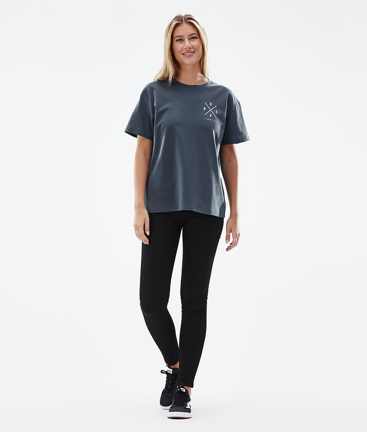 Dope Standard W 2022 T-Shirt Damen 2X-Up Metal Blue, Bild 5 von 5