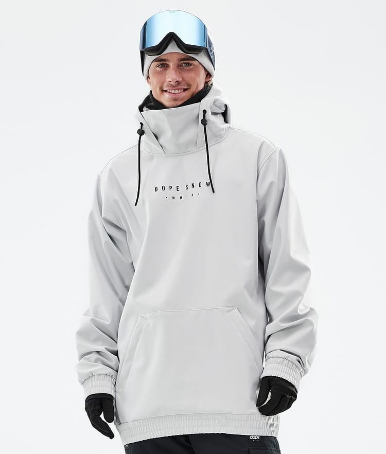 Dope Yeti 2022 Snowboardjacke Herren Range Light Grey, Bild 2 von 8