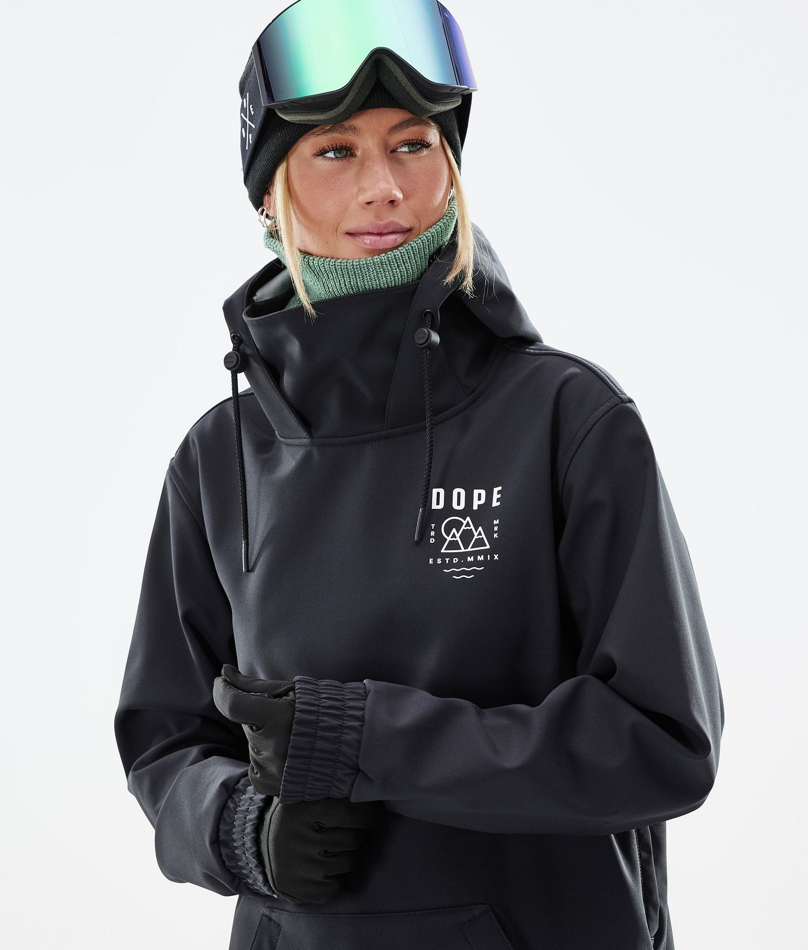 Dope Yeti W 2022 Snowboardjacke Damen Summit Black, Bild 3 von 8