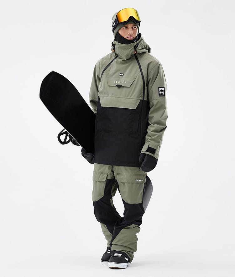 Montec Doom Snowboardjacke Herren Greenish/Black, Bild 3 von 11