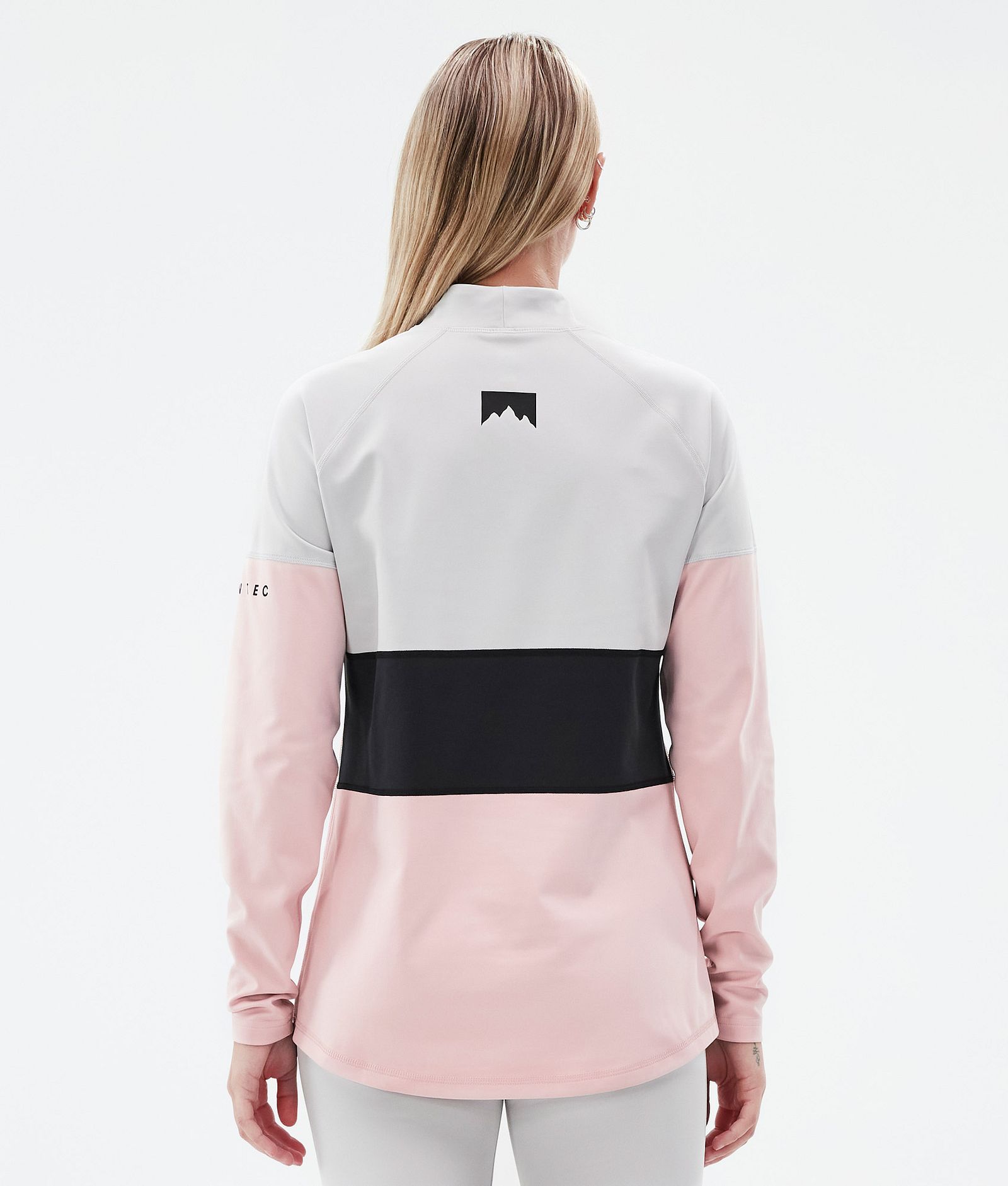 Montec Alpha W Funktionsshirt Damen Light Grey/Black/Soft Pink, Bild 5 von 5