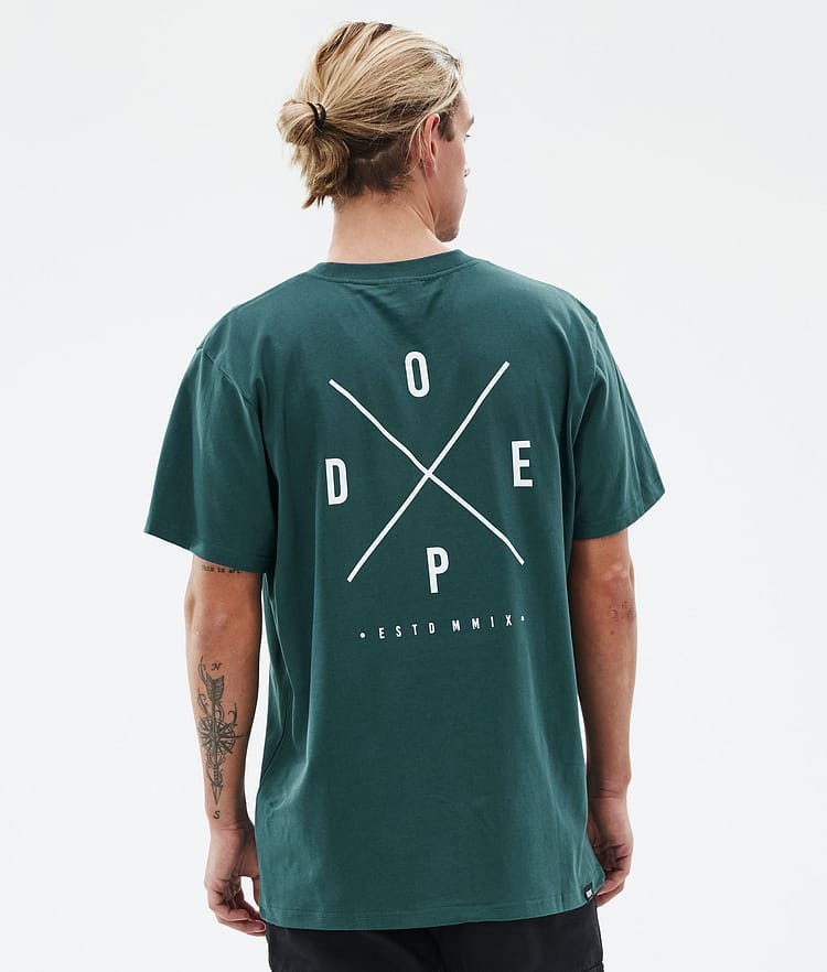 Dope Standard T-Shirt Herren 2X-Up Bottle Green, Bild 1 von 5