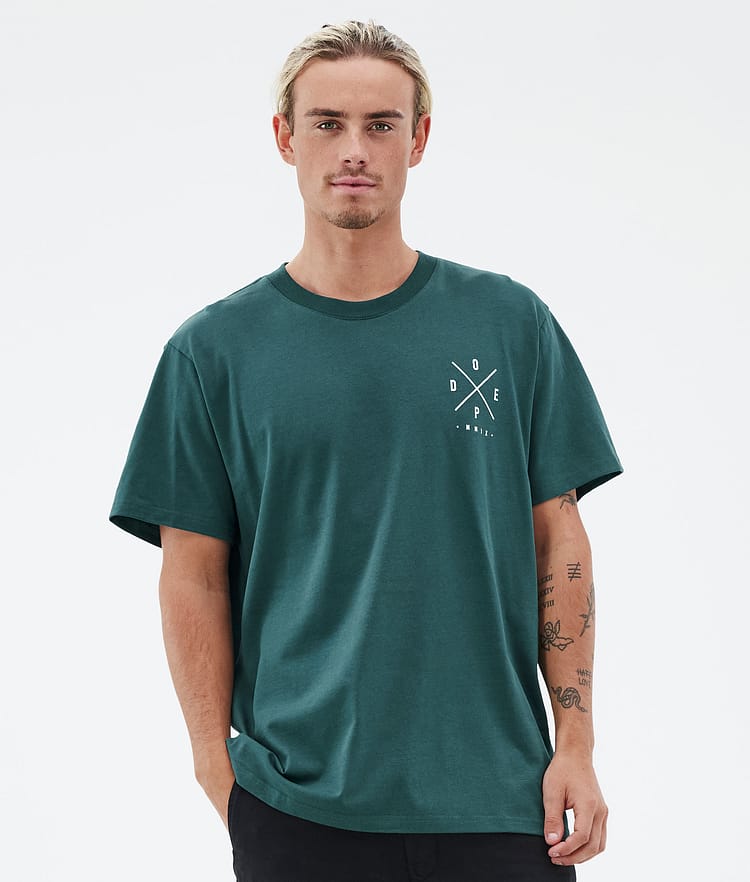 Dope Standard T-Shirt Herren 2X-Up Bottle Green, Bild 2 von 5