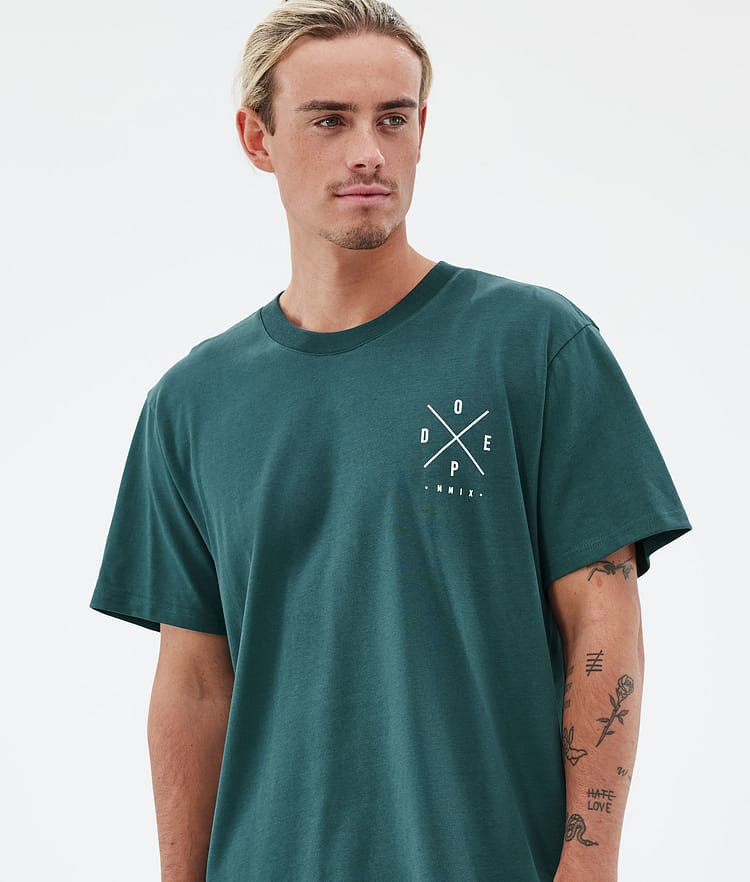 Dope Standard T-Shirt Herren 2X-Up Bottle Green, Bild 3 von 5