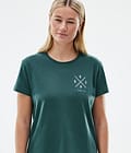 Dope Standard W T-Shirt Damen 2X-Up Bottle Green, Bild 3 von 6