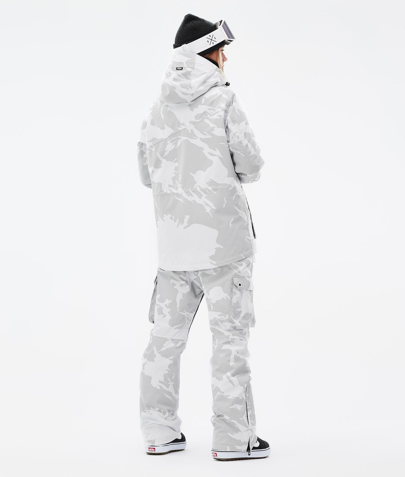 Dope Adept W Snowboard Outfit Damen Grey Camo, Image 2 of 2