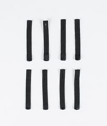 Utilities 8pc Rips Tape Zip Puller Ersatzteile Black/Black Tip