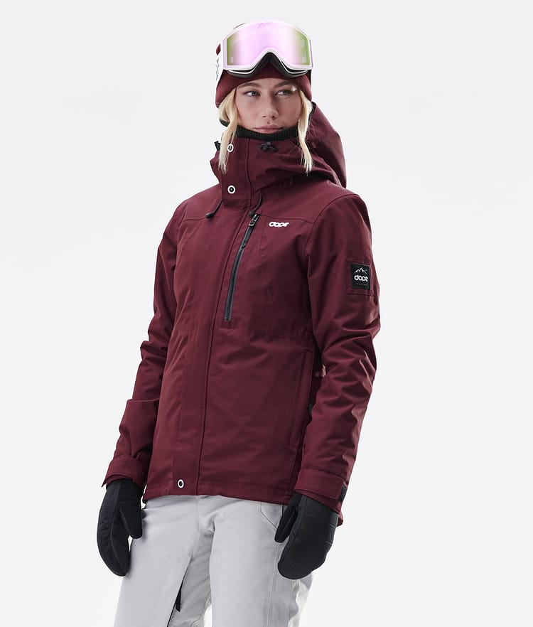 Dope Divine W Skijacke Damen Burgundy, Bild 1 von 9