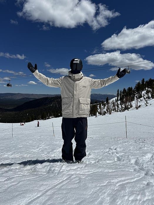 Kunde @baumgartner_sam in Dope Acme Snowboardjacke Herren Sand Renewed