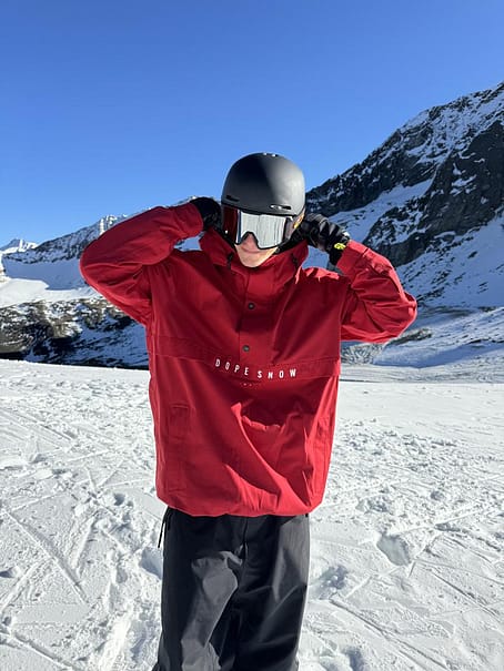 Kunde @vladkhadarin in Dope Legacy Snowboardjacke Herren Deep Red Renewed