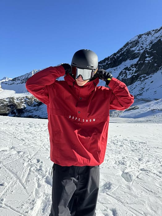 Kunde @vladkhadarin in Dope Legacy Snowboardjacke Herren Deep Red Renewed