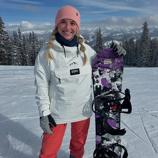 Kunde @grace_baasch in Dope Blizzard W Snowboardjacke Damen Whitish Renewed