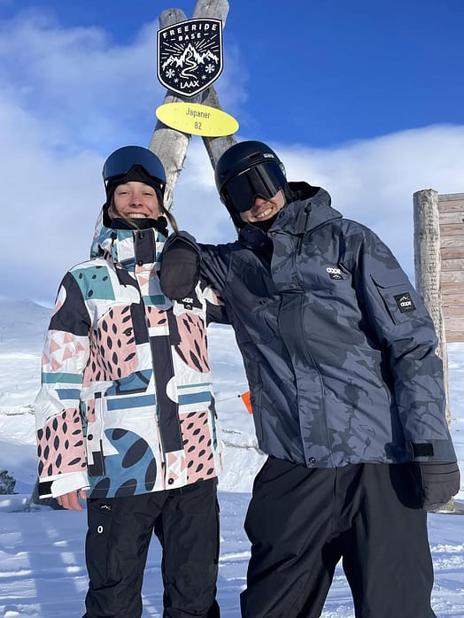 Kunde @irinaruegg in Dope Adept W Skijacke Damen Melon