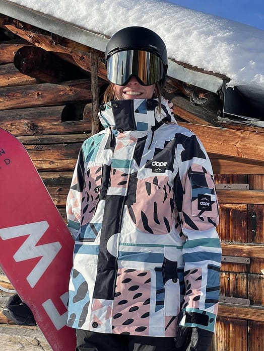 Kunde @irinaruegg in Dope Adept W Skijacke Damen Melon