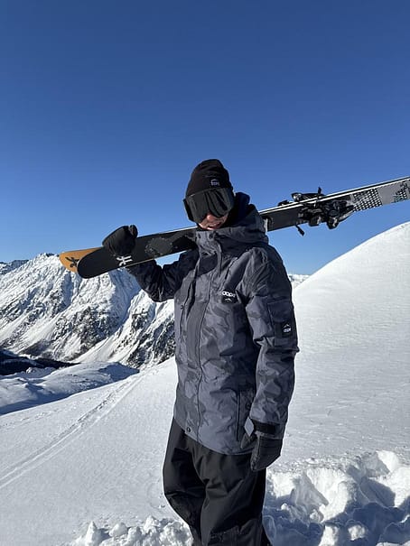 Kunde @confettyboy in Dope Adept Snowboardjacke Herren Metal Blue Camo