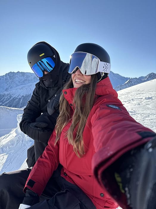 Kunde @mouns__ in Dope Adept W Snowboardjacke Damen Deep Red Renewed