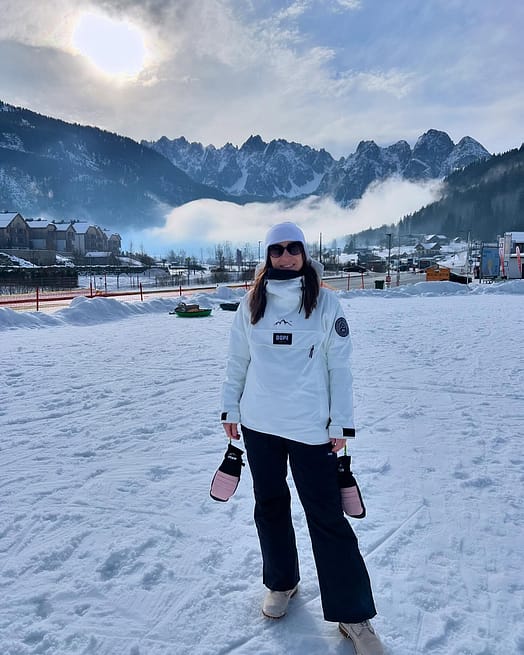 Kunde @jannickaz in Dope Blizzard W Snowboardjacke Damen Whitish Renewed