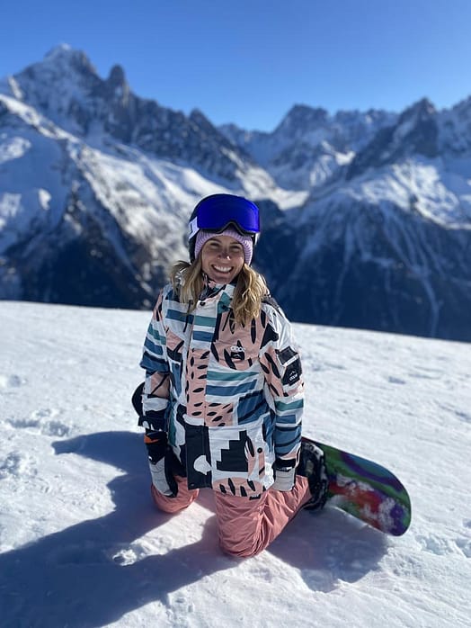 Kunde @moonroxyoga in Dope Adept W Skijacke Damen Melon