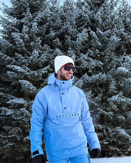 Kunde @thomasarge in Dope Legacy Snowboardjacke Herren Light Blue Renewed
