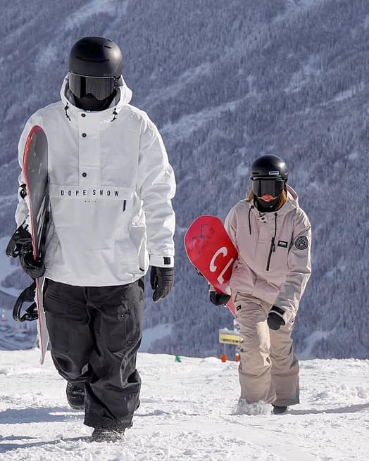 Kunde @lucky_l.u.c in Dope Legacy Snowboardjacke Herren Old White
