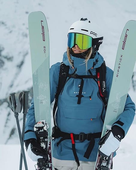 Kunde @vickanwahlen in Montec Doom W Snowboardjacke Damen Blue Steel Renewed