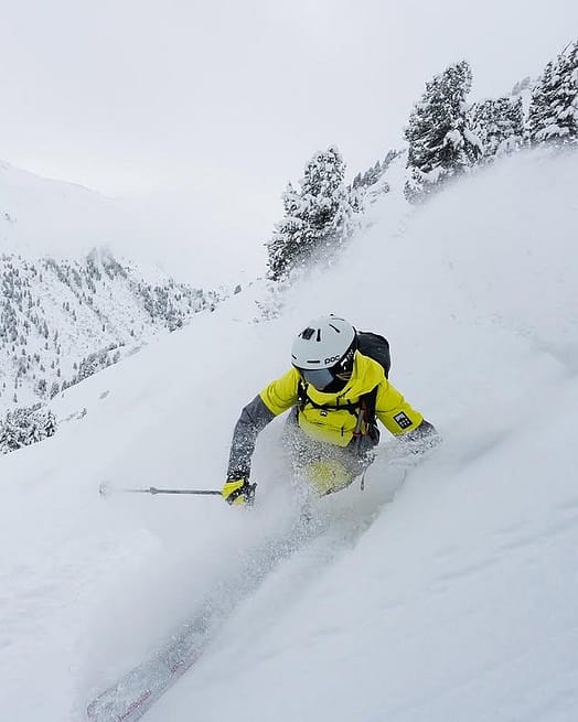 Kunde @vickanwahlen in Montec Doom W Skijacke Damen Bright Yellow/Black/Light Pearl