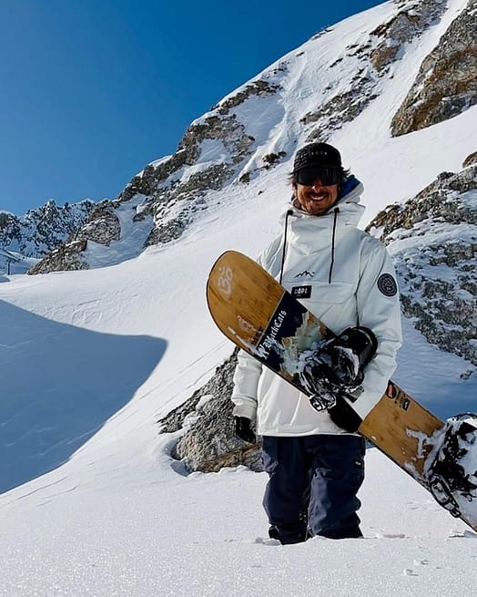 Kunde @_aure.boucher_ in Dope Blizzard Skijacke Herren Whitish