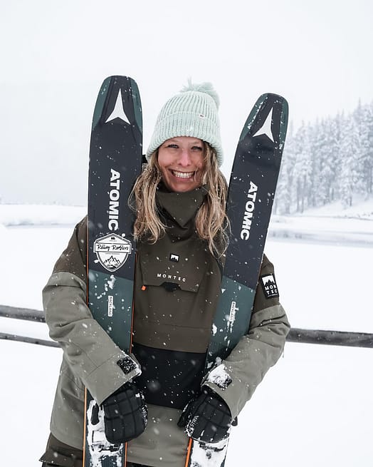 Kunde @carmen.akkermans in Montec Doom W Snowboardjacke Damen Olive Green/Black/Greenish Renewed