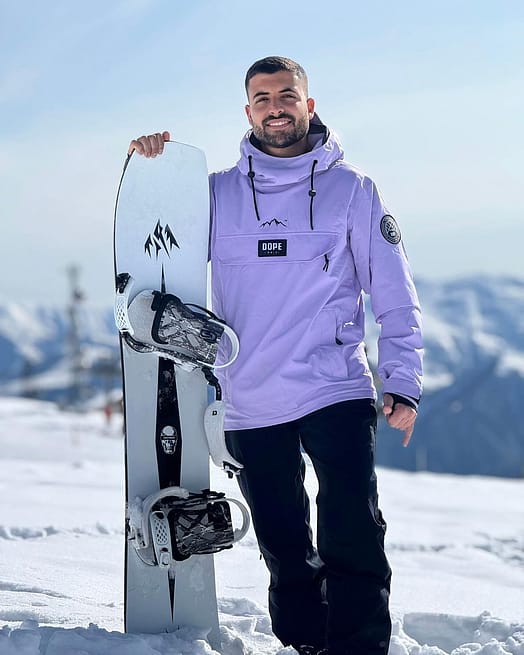 Kunde @dor_vaknin1 in Dope Blizzard Snowboardjacke Herren Faded Violet Renewed