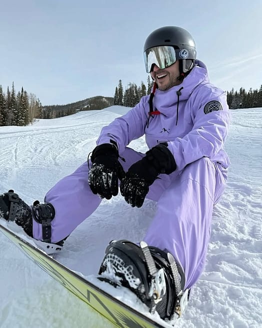 Kunde @ivonne190991 in Dope Blizzard Snowboardjacke Herren Faded Violet Renewed