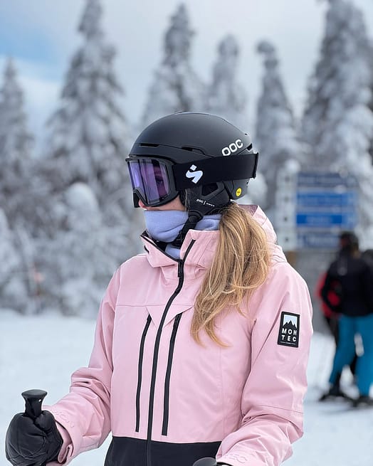 Kunde @kyrawex in Montec Moss W Snowboardjacke Damen Soft Pink/Black Renewed