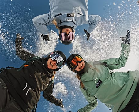 Kunde @ronja_23o5 in Dope Blizzard W Skijacke Damen Faded Green