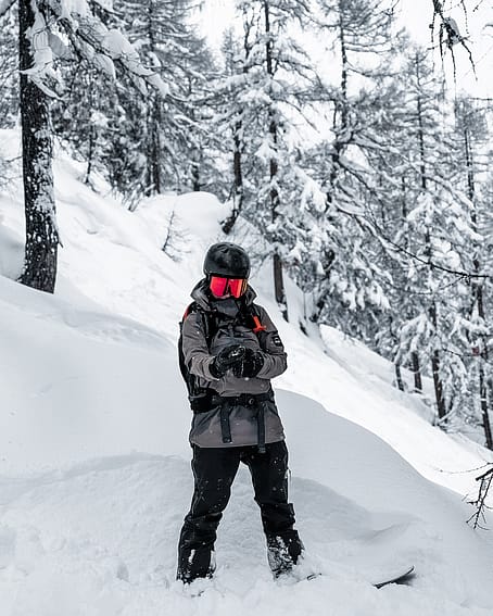 Kunde @skvikskvik in Dope Akin W Snowboardjacke Damen Walnut