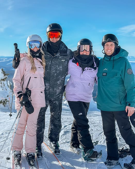 Kunde @livwestlake in Dope Con W Skihose Damen Soft Pink