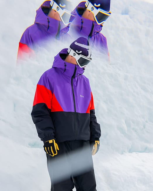 Kunde @lukas.muellauer in Dope Spartan Skijacke Herren Sport Vivid Purple/Red/Black