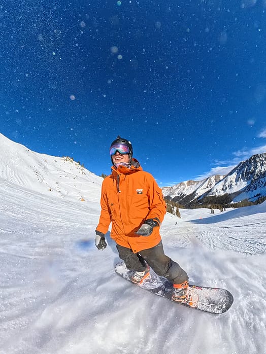 Kunde @the.scenicdetour in Dope Adept Skijacke Herren Burned Orange