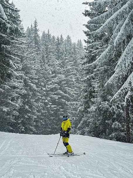 Kunde @tao_en_montagne in Montec Arch Skijacke Herren Bright Yellow/Black