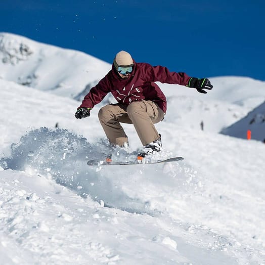 Kunde @drxphotographie in Dope Yeti Snowboardjacke Herren 2X-Up Burgundy Renewed