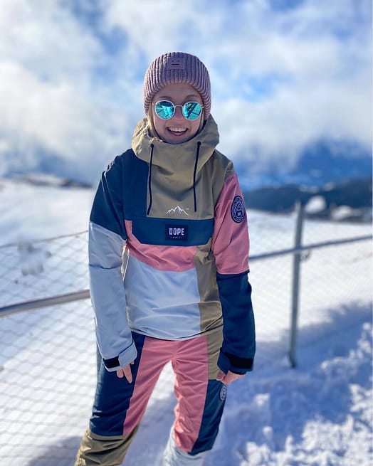 Kunde @marlenisophia in Dope Blizzard LE W Snowboardjacke Damen Limited Edition Patchwork Khaki
