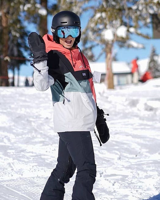 Kunde @ashcat007 in Dope Blizzard LE Skijacke Herren Limited Edition Patchwork Coral