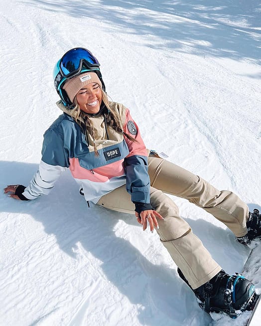 Kunde @caylieshelton in Dope Blizzard LE W Snowboardjacke Damen Limited Edition Patchwork Khaki
