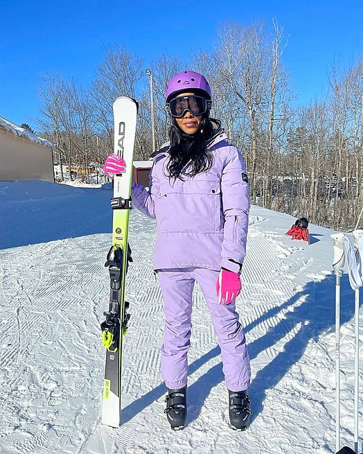 Kunde @afaulkghidinelli in Dope Puffer W 2021 Skijacke Damen Faded Violet
