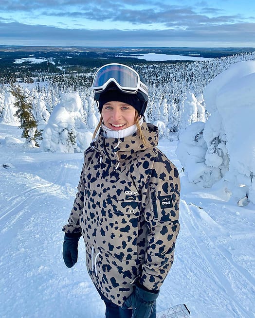 Kunde @lovesopa in Dope Annok W Snowboardjacke Damen Limited Edition Dots